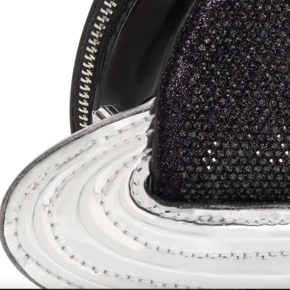 Kate Spade Spaced Out Embellished Metallic Micro Crossbody - Picture 4 of 5